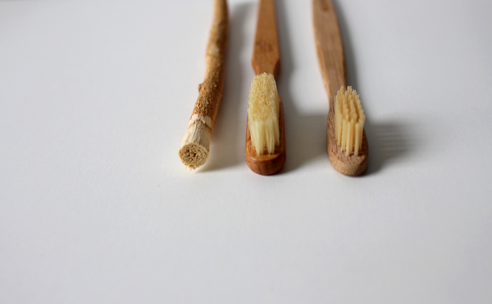 Bambusové zubní kartáčky