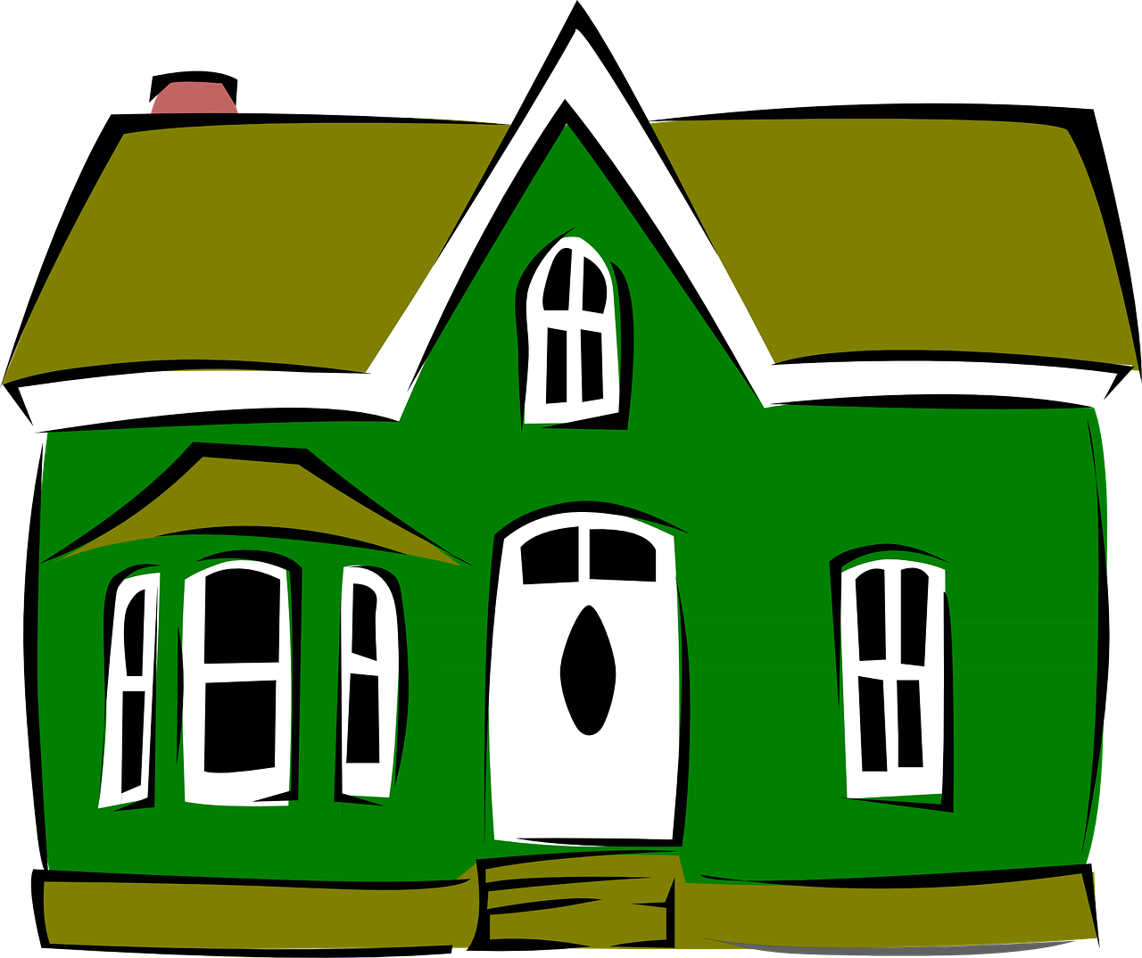 Zelený domek